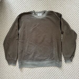 Cotton Citizen Taupe Brooklyn Oversized Sweatshirt